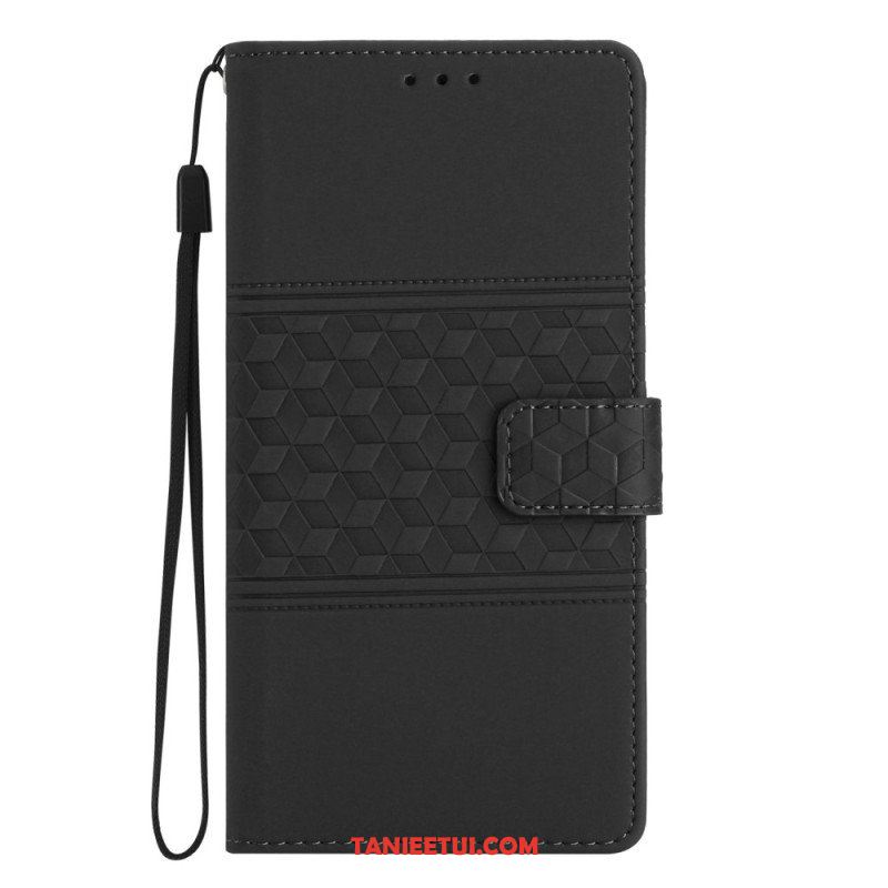 Etui Folio do Oppo Reno 8 Kostki 3d