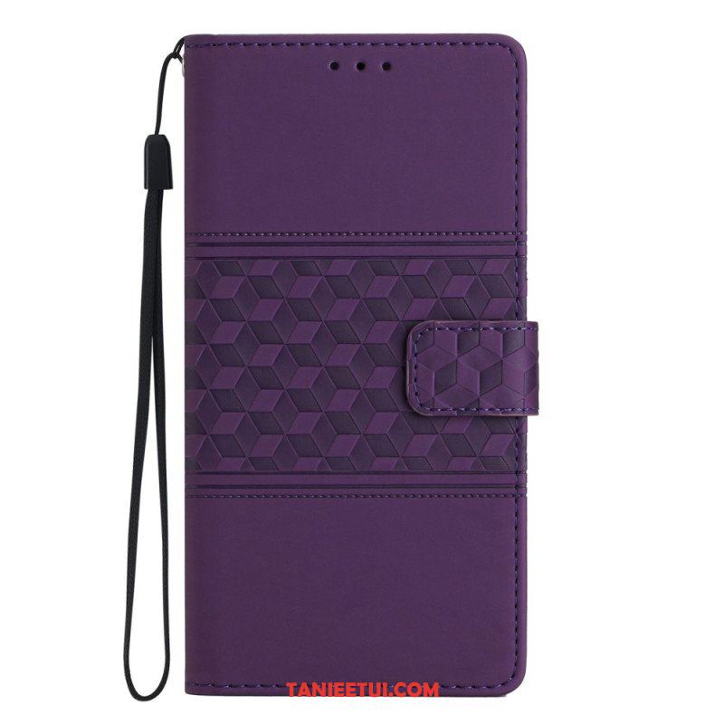 Etui Folio do Oppo Reno 8 Kostki 3d