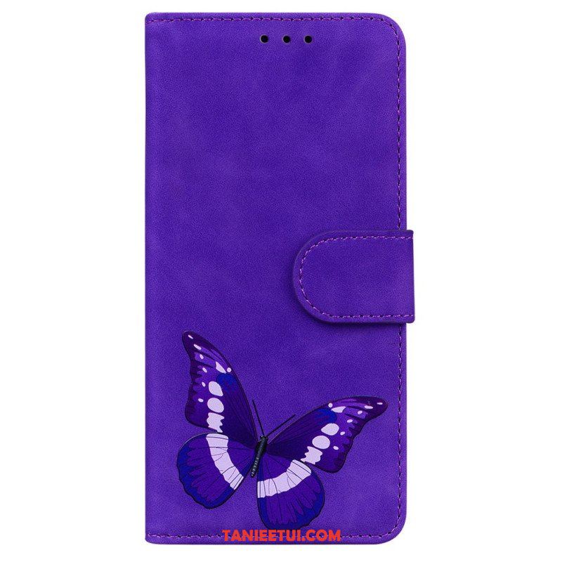 Etui Folio do Oppo Reno 8 Lite Motyl