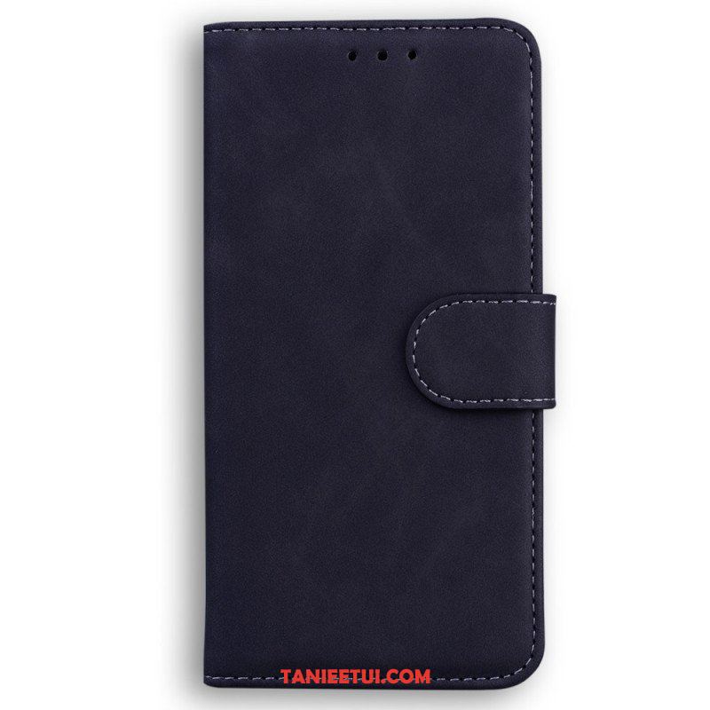 Etui Folio do Oppo Reno 8 Pro Skórzany Efekt Couture