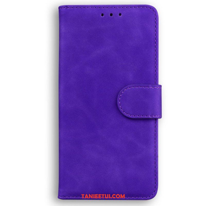 Etui Folio do Oppo Reno 8 Pro Skórzany Efekt Couture