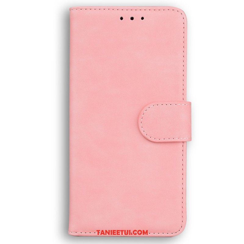 Etui Folio do Oppo Reno 8 Skórzany Efekt Couture