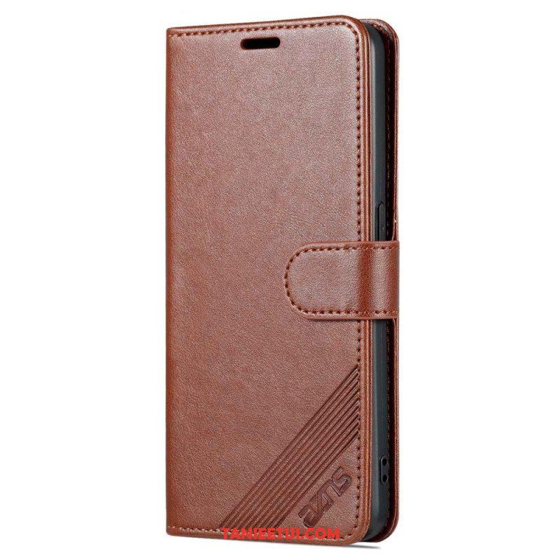 Etui Folio do Oppo Reno 8 Sztuczna Skóra Azns