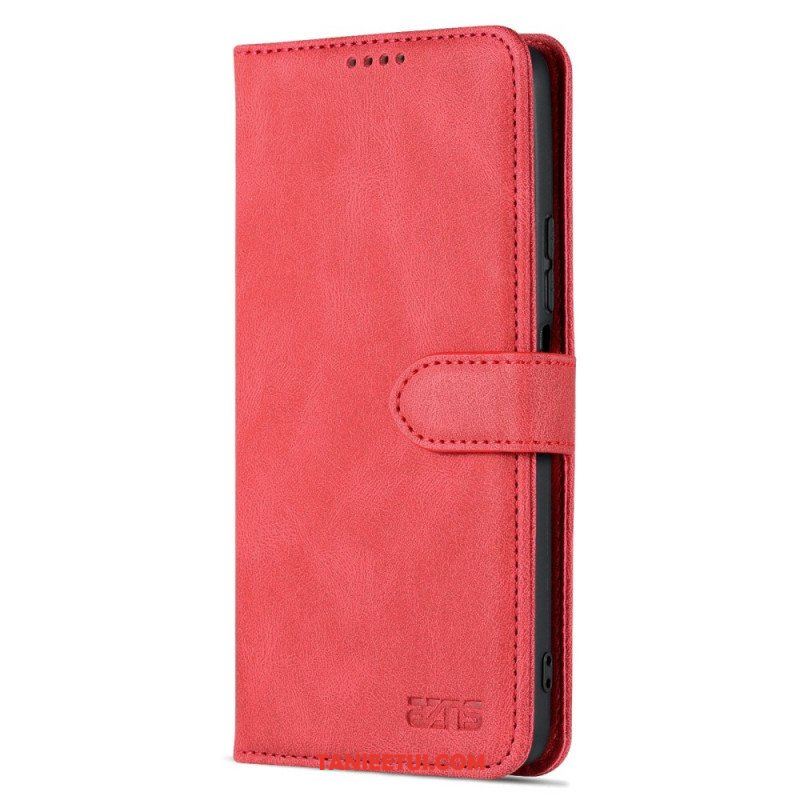 Etui Folio do Poco F4 Stylizacja Skóry Azns