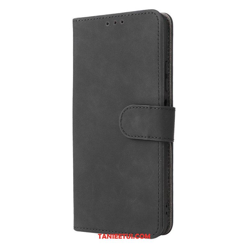 Etui Folio do Poco M4 Pro 5G Dotyk Skóry