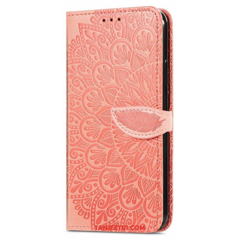 Etui Folio do Poco M4 Pro 5G Plemienne Liście