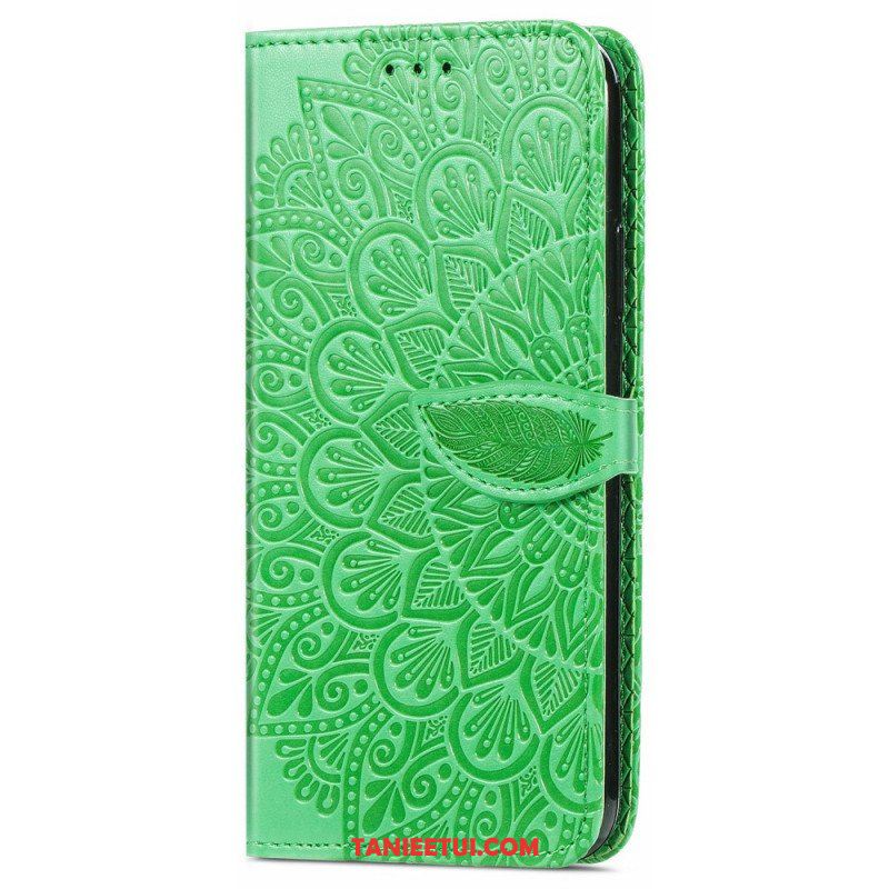 Etui Folio do Poco M4 Pro 5G Plemienne Liście