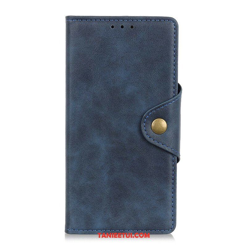 Etui Folio do Poco X3 / X3 Pro / X3 NFC Guzik Ze Sztucznej Skóry