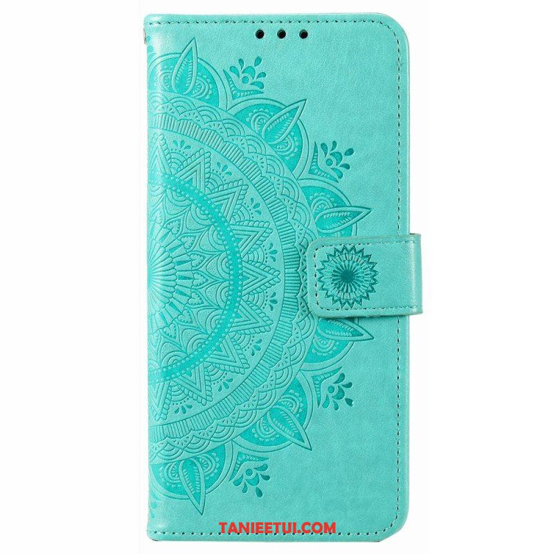 Etui Folio do Poco X4 Pro 5G Mandala Sun Ze Smyczą