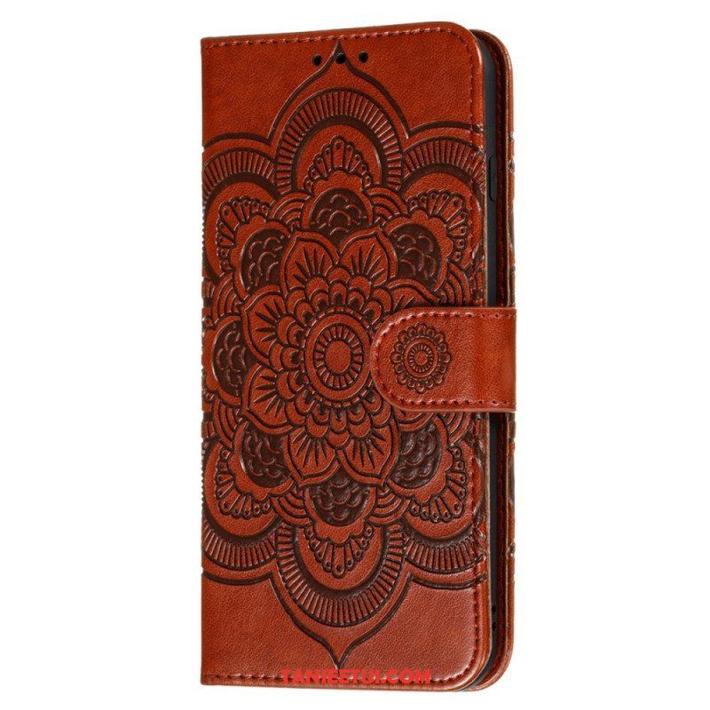 Etui Folio do Poco X4 Pro 5G Mandala Ze Smyczą