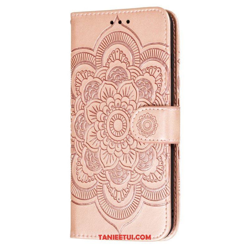 Etui Folio do Poco X4 Pro 5G Mandala Ze Smyczą