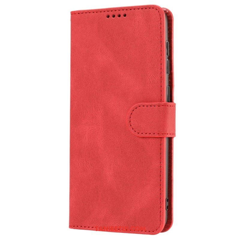 Etui Folio do Poco X4 Pro 5G Skórzany Styl Z Paskiem