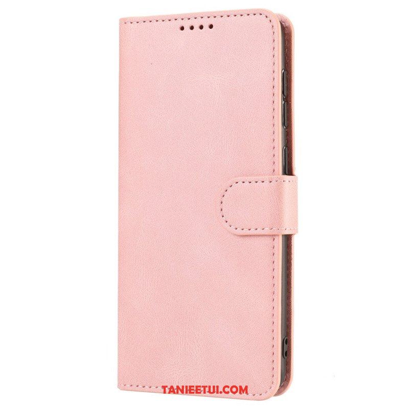 Etui Folio do Poco X4 Pro 5G Skórzany Styl Z Paskiem