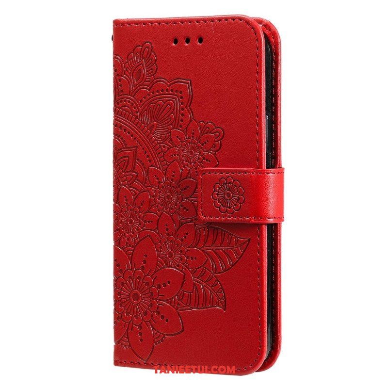 Etui Folio do Poco X4 Pro 5G z Łańcuch Paskowata Mandala