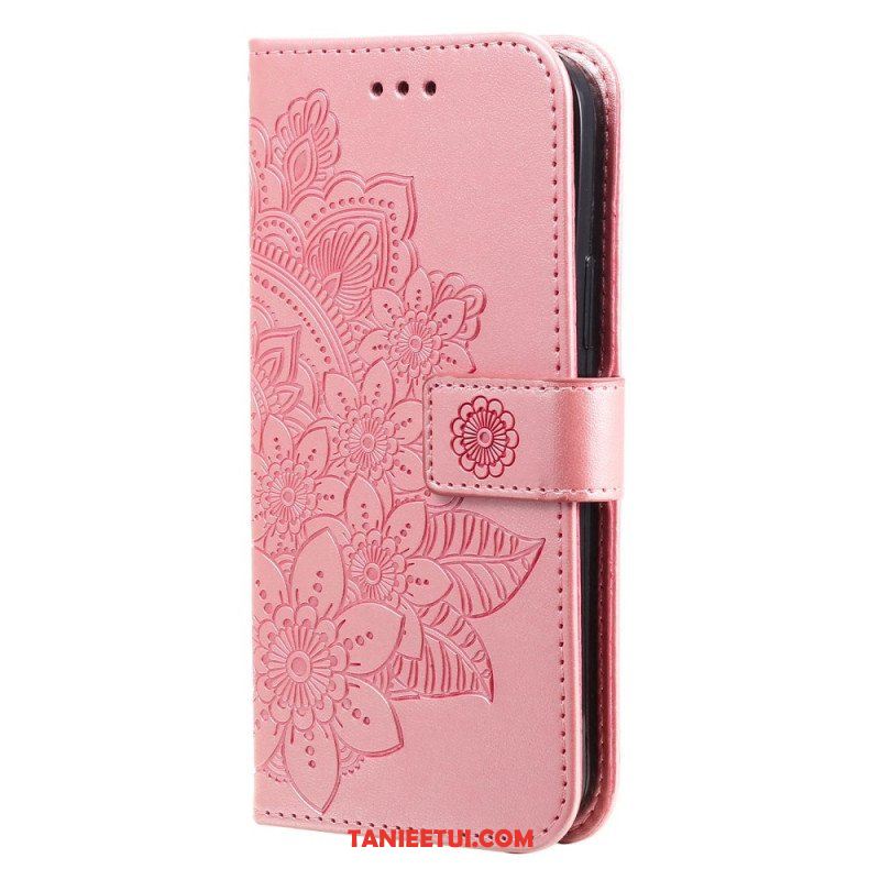 Etui Folio do Poco X4 Pro 5G z Łańcuch Paskowata Mandala