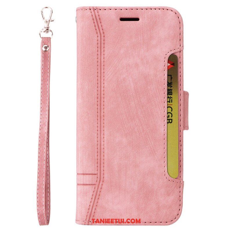 Etui Folio do Poco X5 5G Betopnice Przednie Etui Na Karty