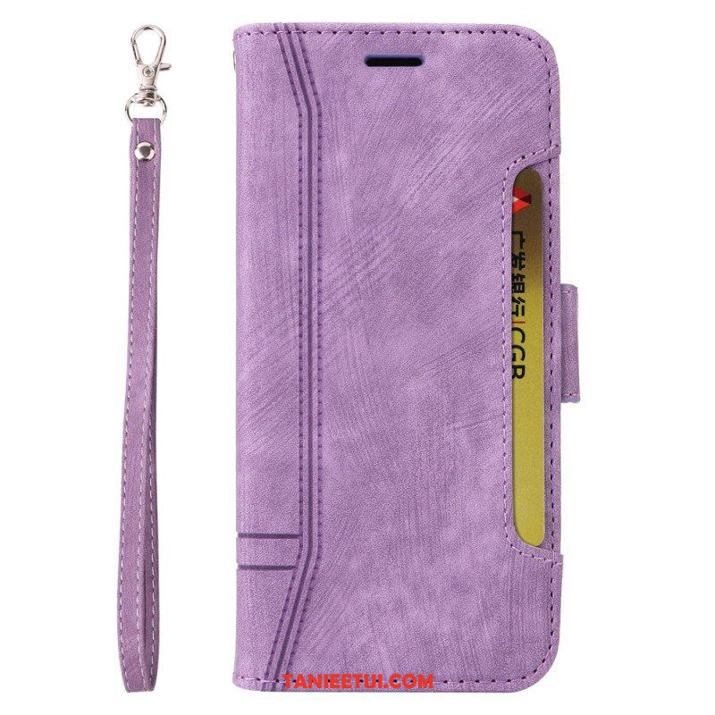 Etui Folio do Poco X5 5G Betopnice Przednie Etui Na Karty