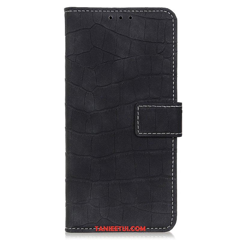 Etui Folio do Poco X5 5G Moc Krokodyla