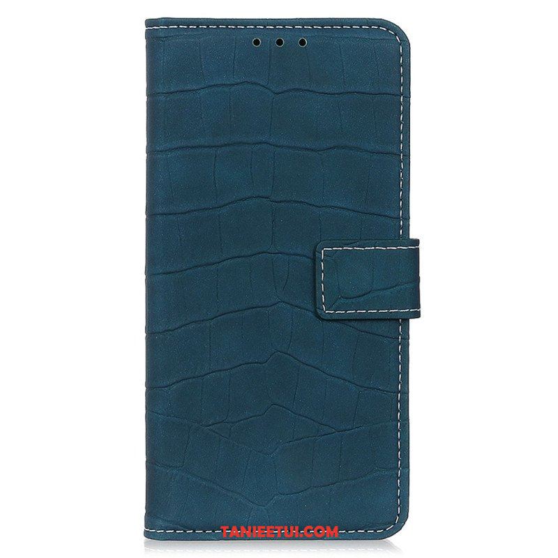 Etui Folio do Poco X5 5G Moc Krokodyla