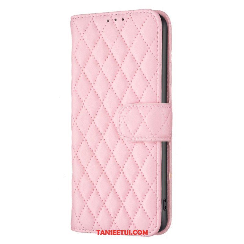 Etui Folio do Poco X5 Pro 5G Pikowany Binfen Kolor