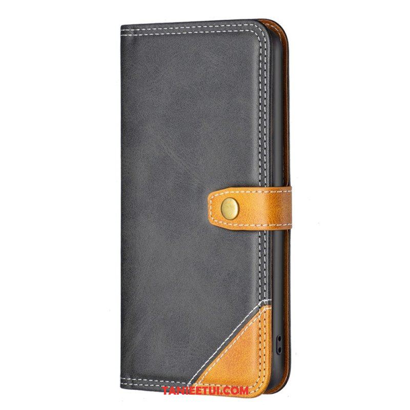 Etui Folio do Realme C35 Dwukolorowy Kolor Binfen