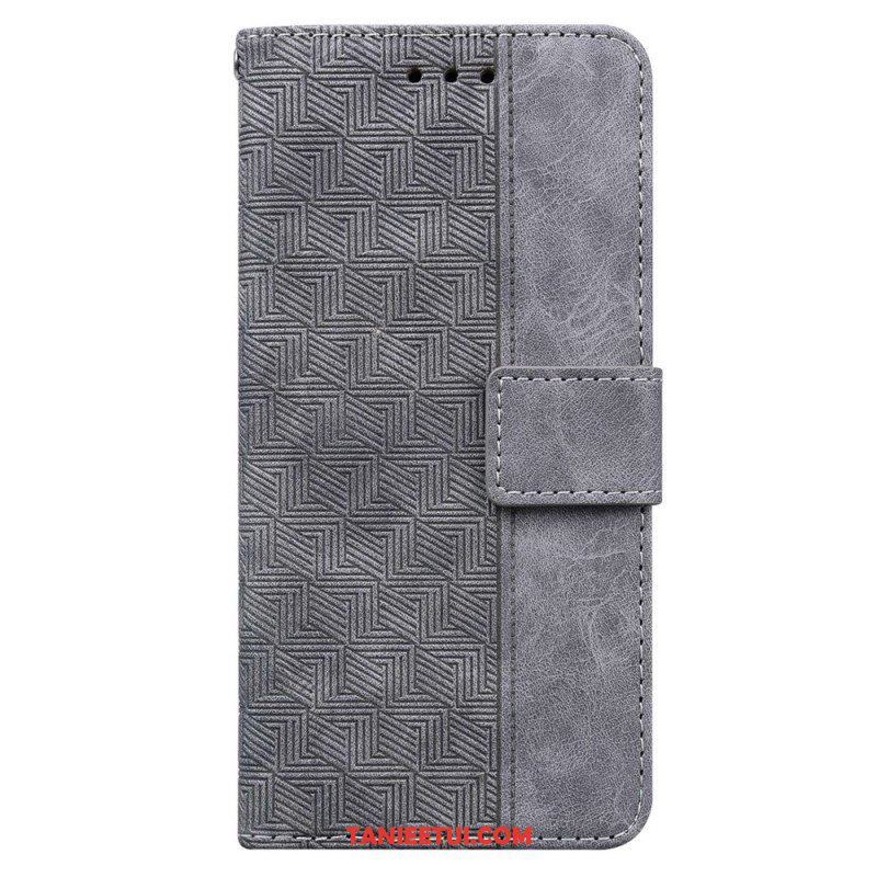 Etui Folio do Realme GT Neo 3 Wzory Geometryczne