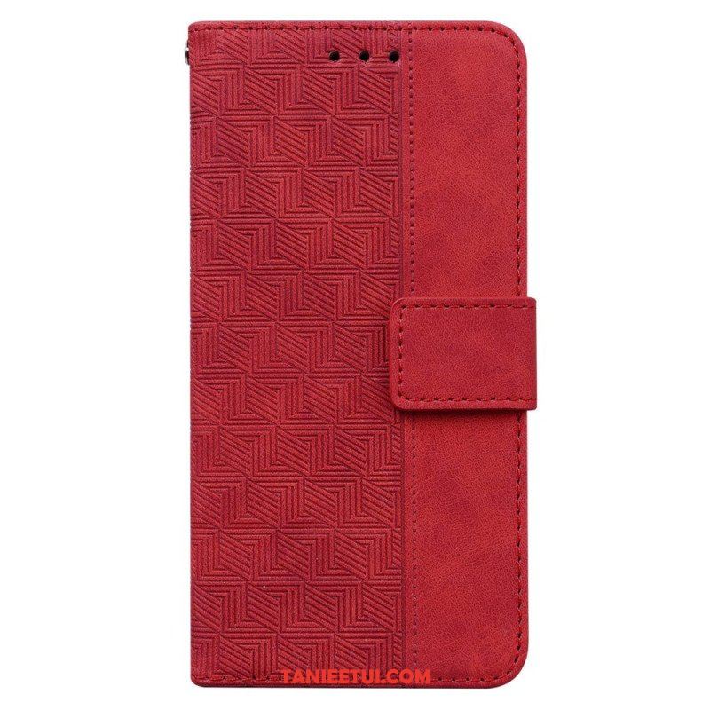 Etui Folio do Realme GT Neo 3 Wzory Geometryczne