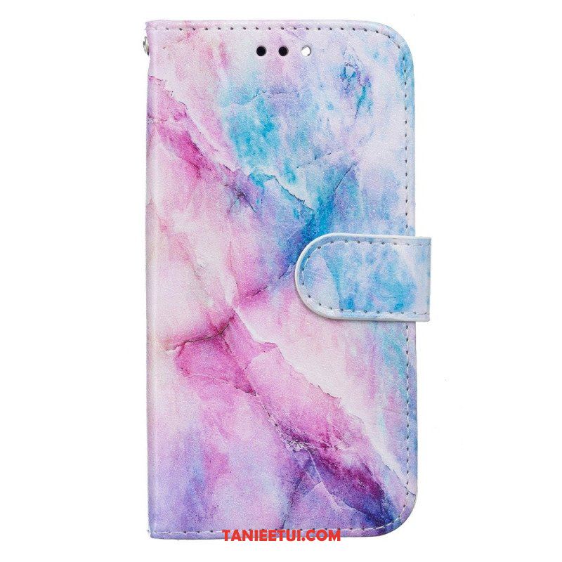 Etui Folio do Samsung Galaxy A13 5G / A04s Intensywny Marmur