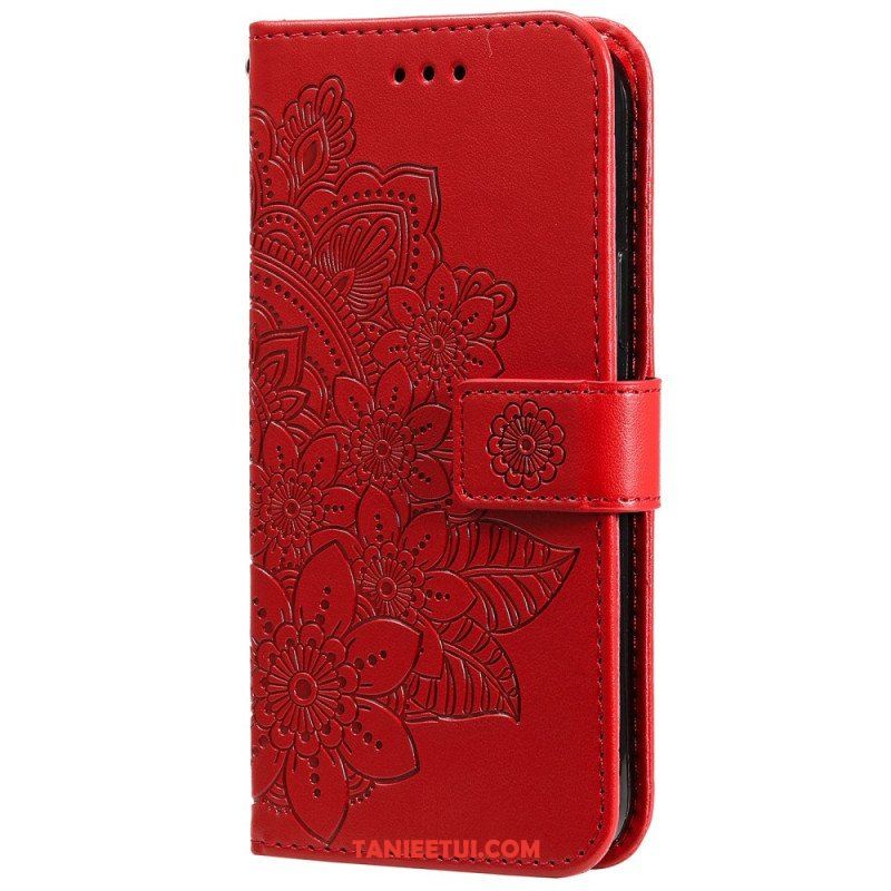 Etui Folio do Samsung Galaxy A13 5G / A04s Kwiatowa Mandala