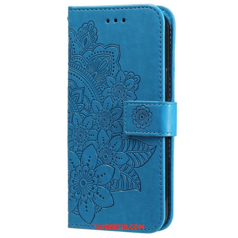 Etui Folio do Samsung Galaxy A13 5G / A04s Kwiatowa Mandala