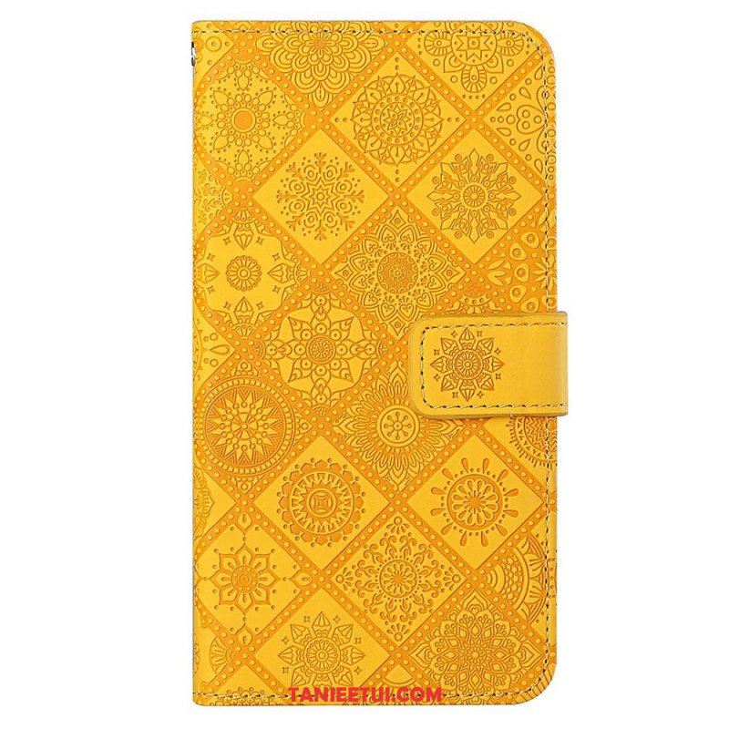 Etui Folio do Samsung Galaxy A13 Wzór Gobelinu