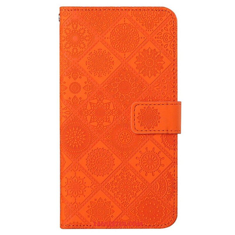 Etui Folio do Samsung Galaxy A13 Wzór Gobelinu