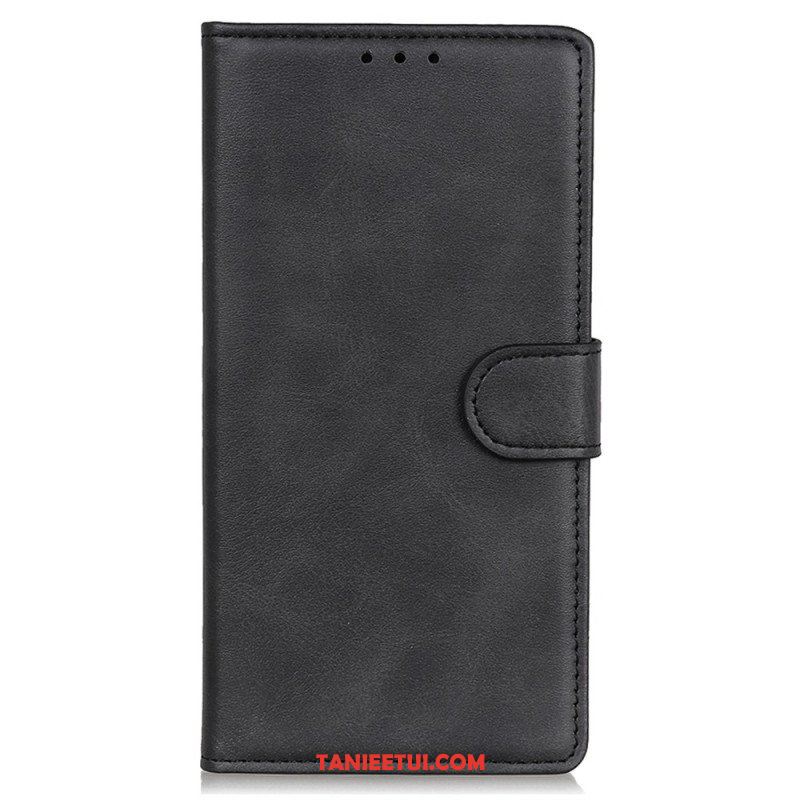 Etui Folio do Samsung Galaxy A14 / A14 5G Matowa Sztuczna Skóra