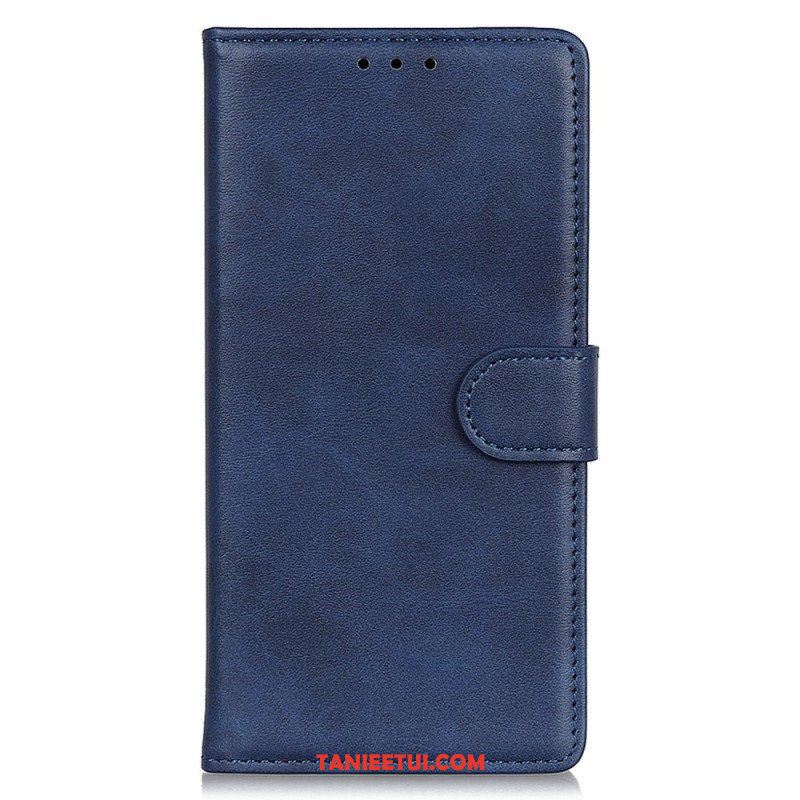 Etui Folio do Samsung Galaxy A14 / A14 5G Matowa Sztuczna Skóra