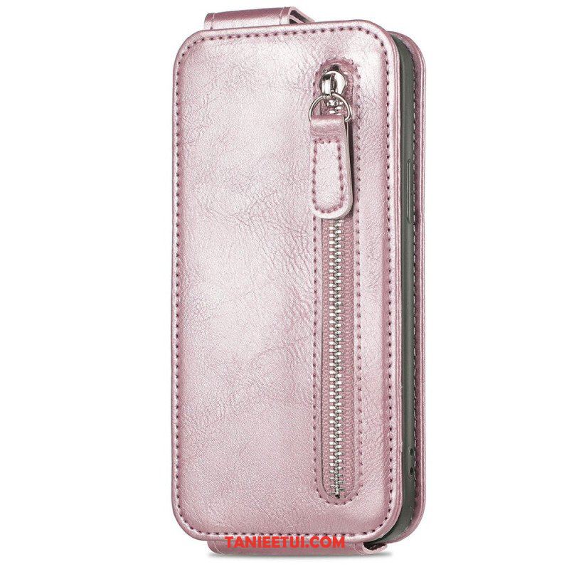 Etui Folio do Samsung Galaxy A14 / A14 5G Portfel Skórzany Futerał Zintegrowany Portfel Z Pionową Klapą