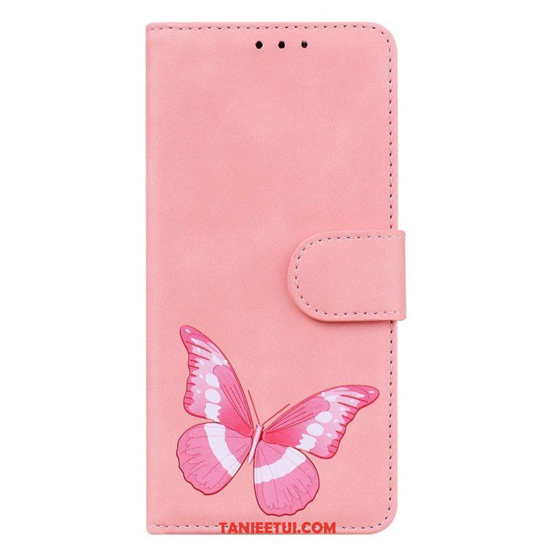 Etui Folio do Samsung Galaxy A14 / A14 5G Projekt Motyla