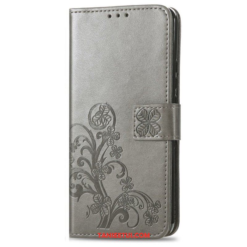 Etui Folio do Samsung Galaxy A14 / A14 5G Streszczenie Kwiaty