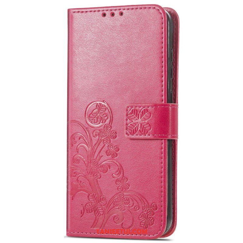 Etui Folio do Samsung Galaxy A14 / A14 5G Streszczenie Kwiaty