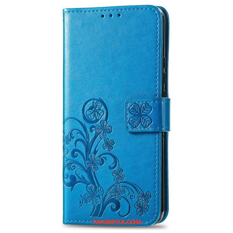 Etui Folio do Samsung Galaxy A14 / A14 5G Streszczenie Kwiaty