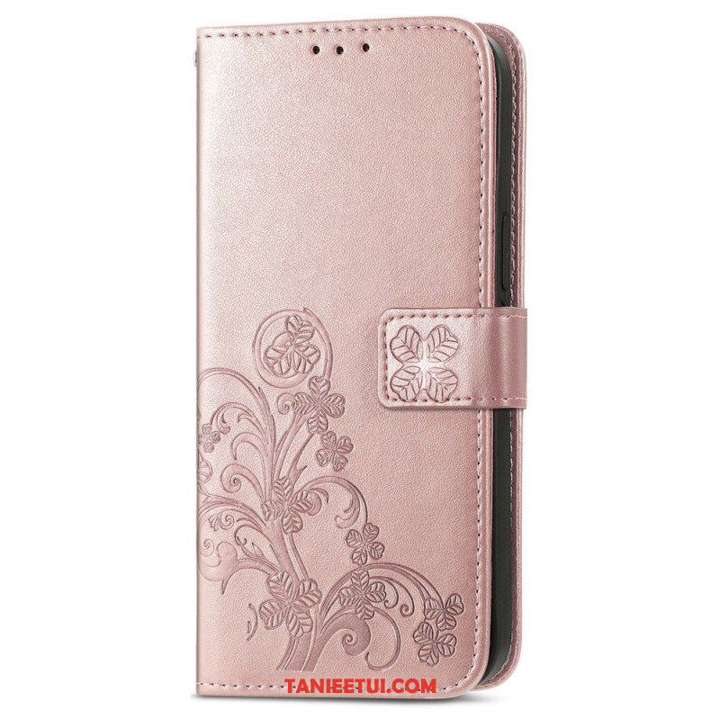 Etui Folio do Samsung Galaxy A14 / A14 5G Streszczenie Kwiaty