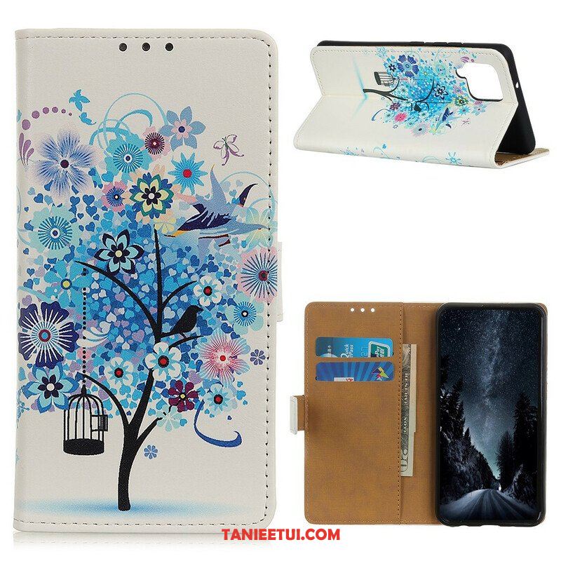 Etui Folio do Samsung Galaxy A42 5G Kwitnące Drzewo