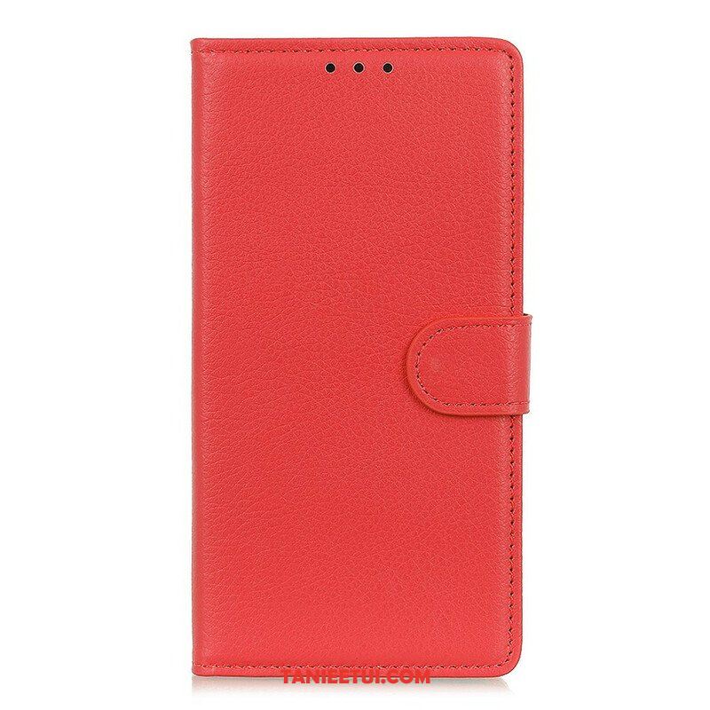 Etui Folio do Samsung Galaxy A42 5G Tekstura Liczi