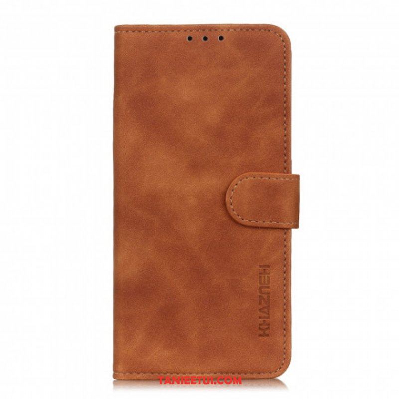 Etui Folio do Samsung Galaxy A52 4G / A52 5G / A52s 5G Khazneh Efekt Skóry W Stylu Vintage