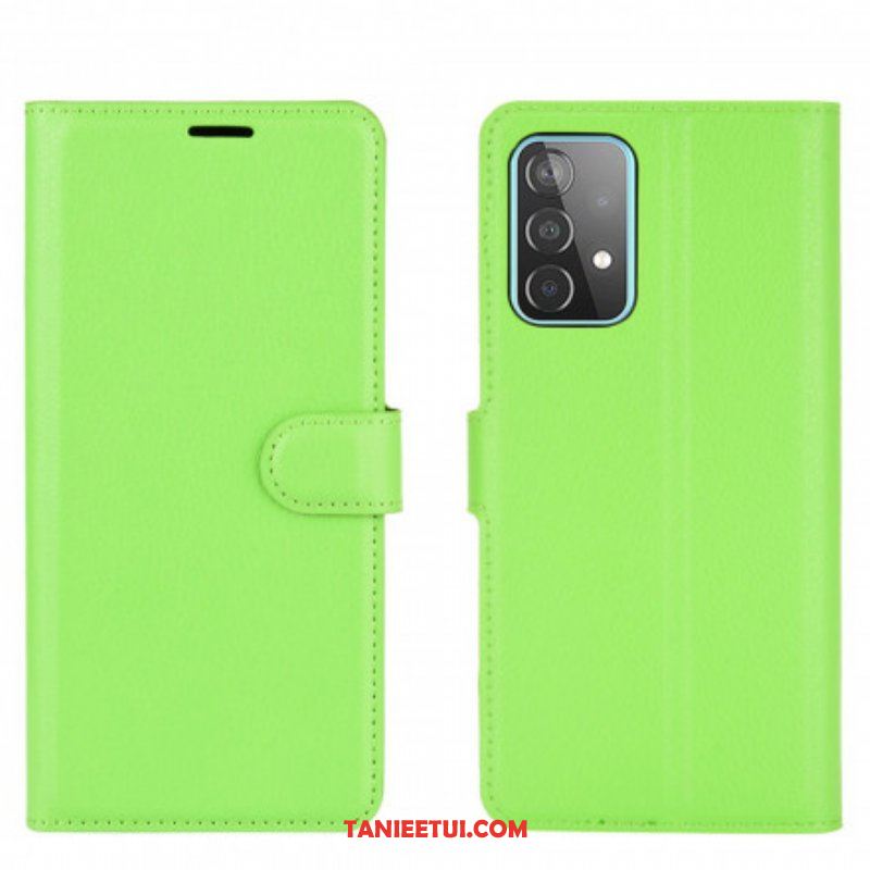 Etui Folio do Samsung Galaxy A52 4G / A52 5G / A52s 5G Klasyczne Liczi