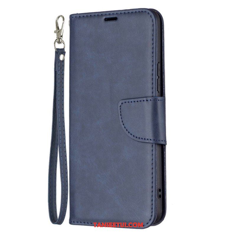 Etui Folio do Samsung Galaxy A53 5G Gładkie Ukośne Zapięcie