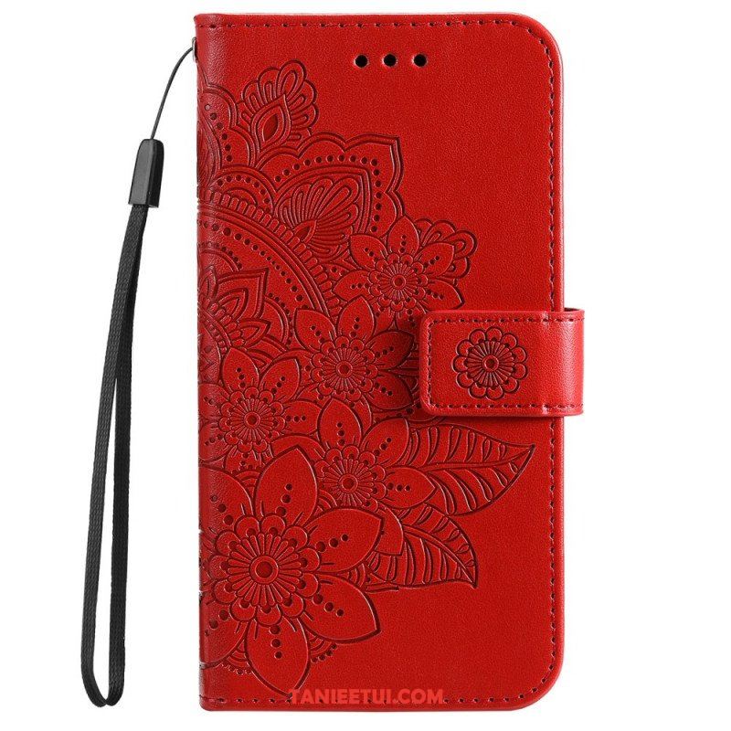 Etui Folio do Samsung Galaxy A53 5G Kwiatowa Mandala