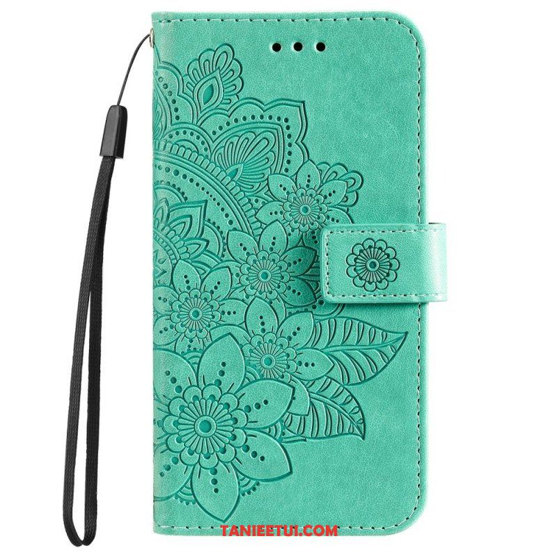 Etui Folio do Samsung Galaxy A53 5G Kwiatowa Mandala