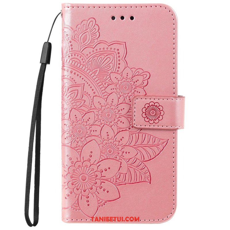 Etui Folio do Samsung Galaxy A53 5G Kwiatowa Mandala