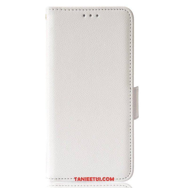Etui Folio do Samsung Galaxy A53 5G Tradycyjna Sztuczna Skóra Liczi