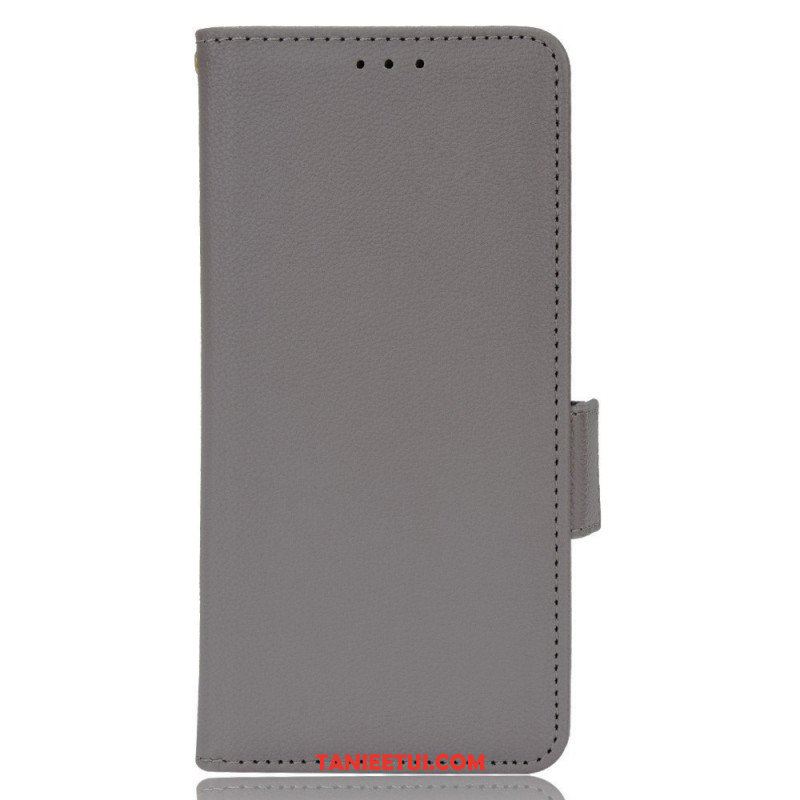 Etui Folio do Samsung Galaxy A53 5G Tradycyjna Sztuczna Skóra Liczi